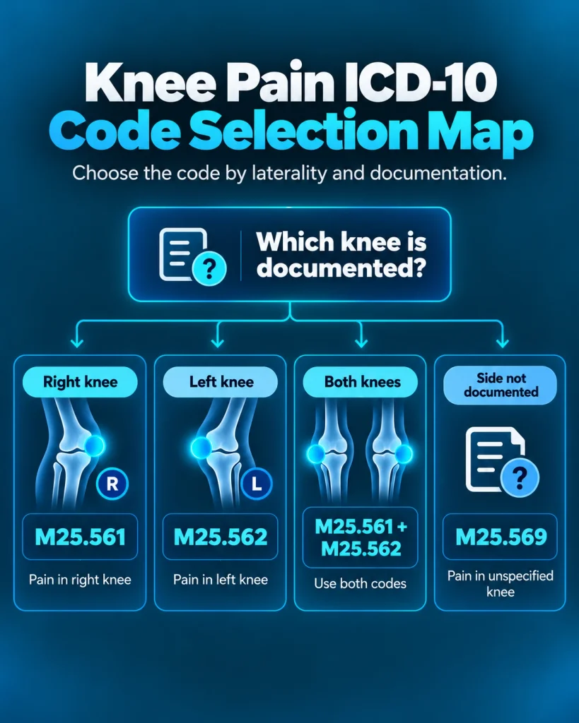 What Is the ICD 10 Code for Knee Pain?